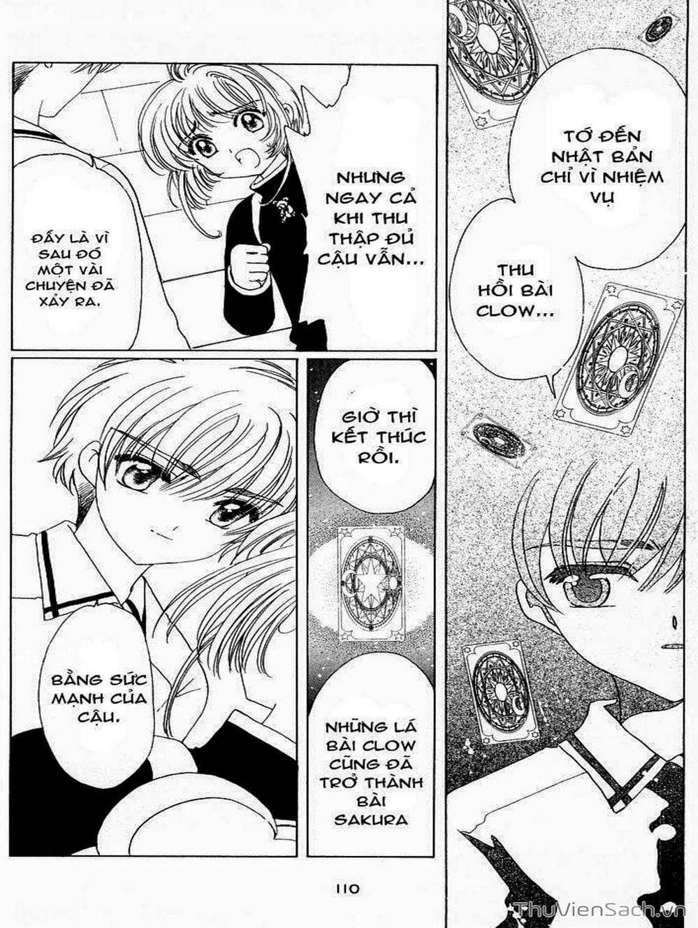 Truyện Tranh Thẻ Bài Pha Lê - Card Captor Sakura trang 2109