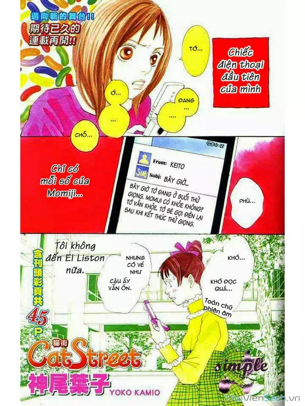 Truyện Tranh Phố Mèo - Cat Street trang 4