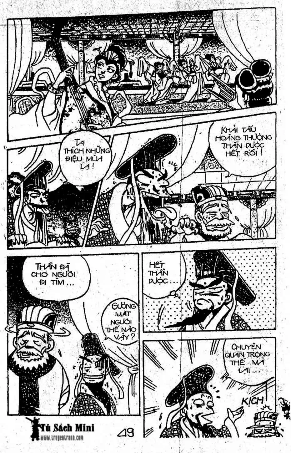 Truyện Tranh Cậu Bé Đế Vương trang 5