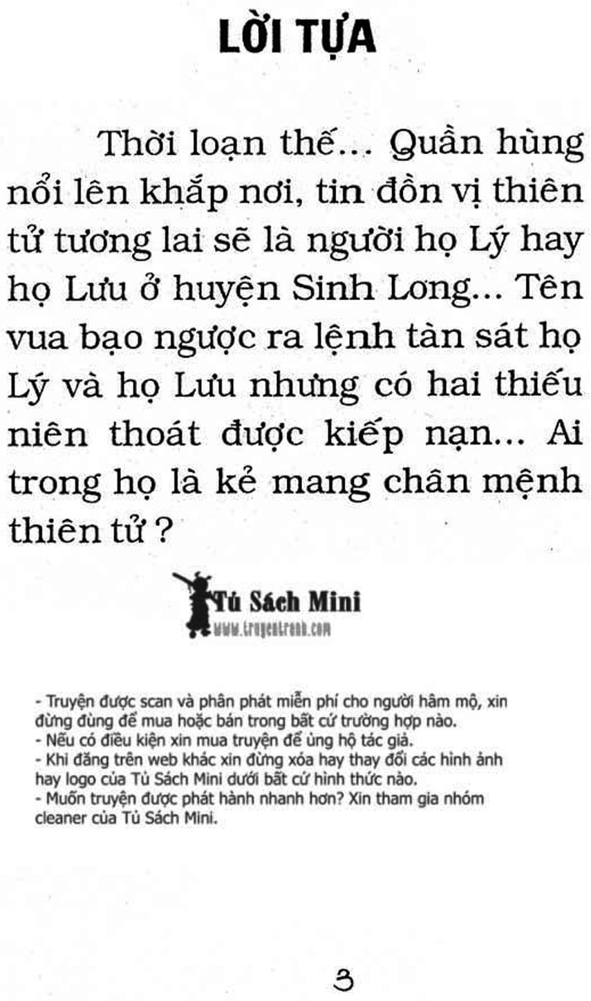 Truyện Tranh Cậu Bé Đế Vương trang 5