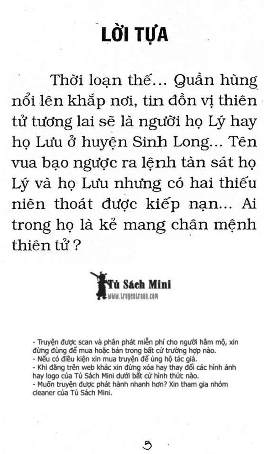 Truyện Tranh Cậu Bé Đế Vương trang 5