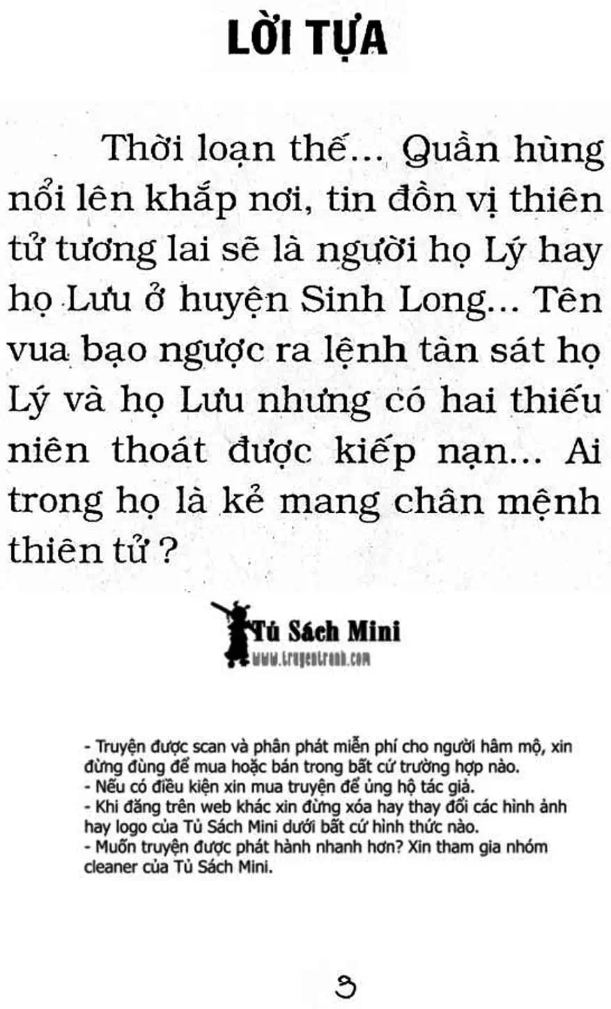 Truyện Tranh Cậu Bé Đế Vương trang 5