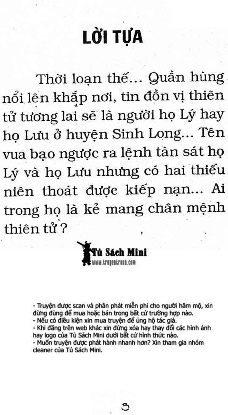 Truyện Tranh Cậu Bé Đế Vương trang 5