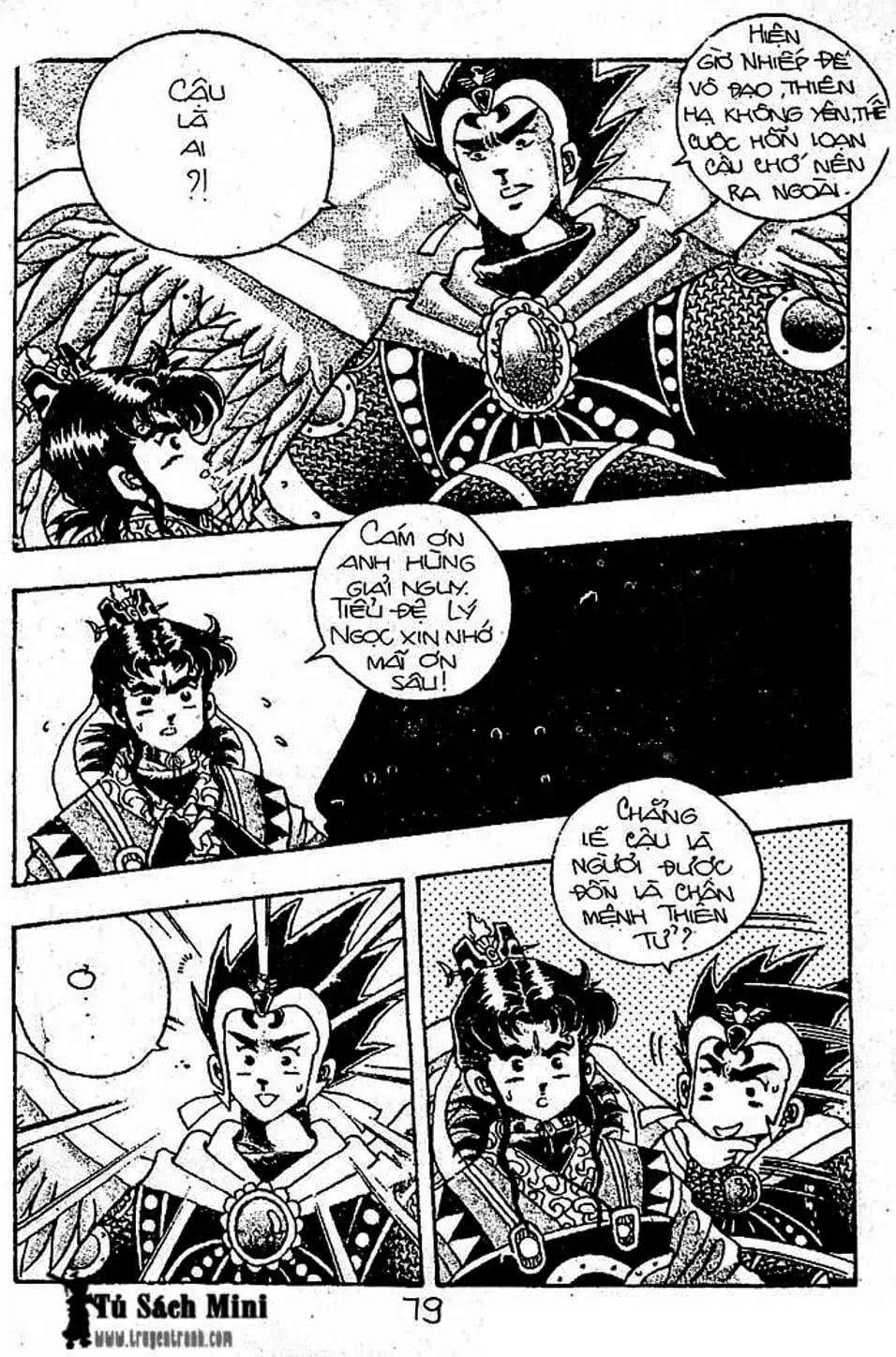 Truyện Tranh Cậu Bé Đế Vương trang 5