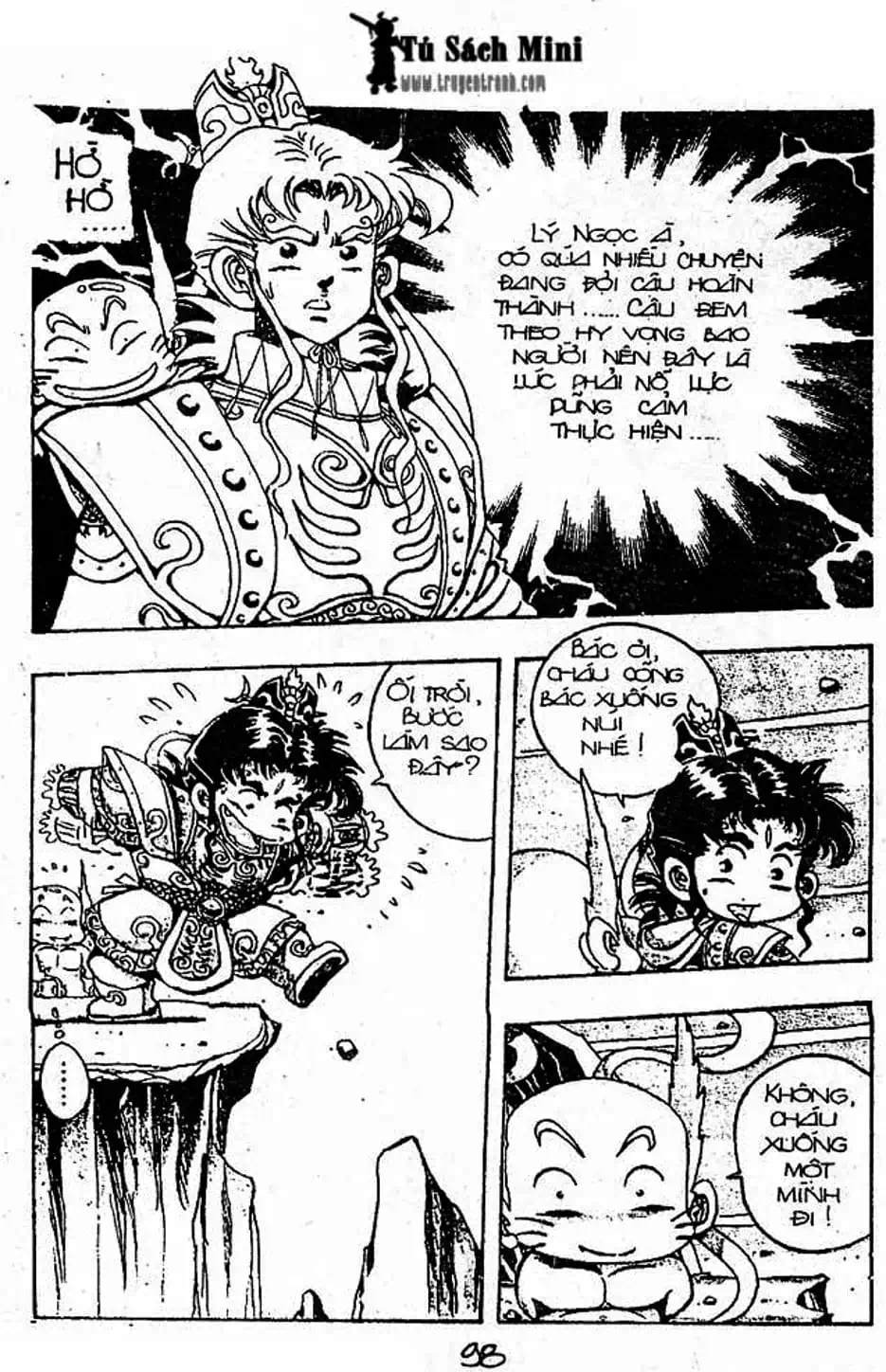 Truyện Tranh Cậu Bé Đế Vương trang 5