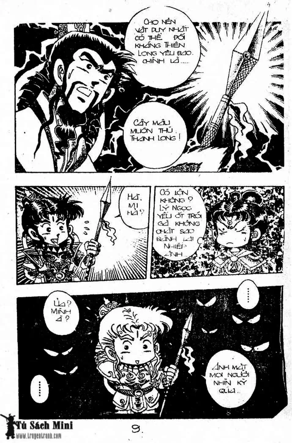 Truyện Tranh Cậu Bé Đế Vương trang 5