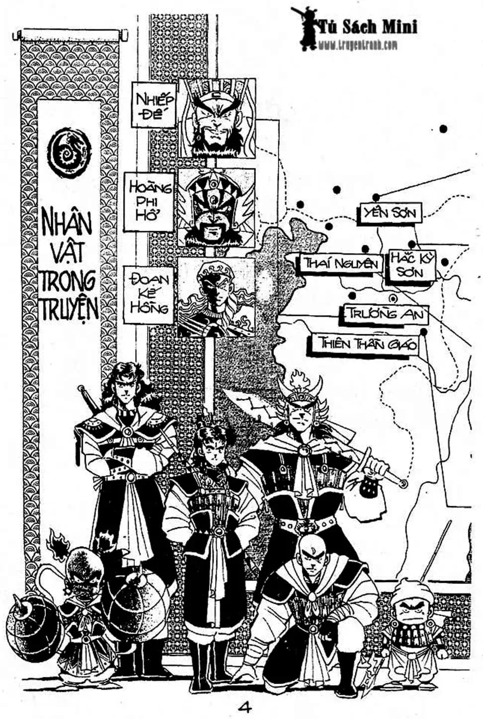 Truyện Tranh Cậu Bé Đế Vương trang 5