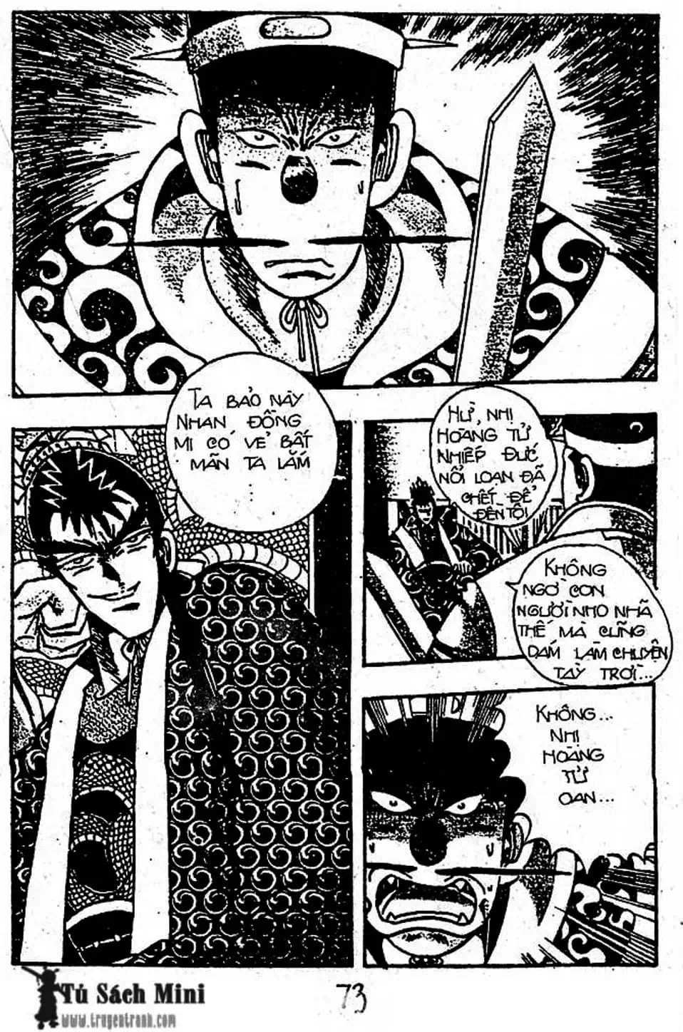 Truyện Tranh Cậu Bé Đế Vương trang 5