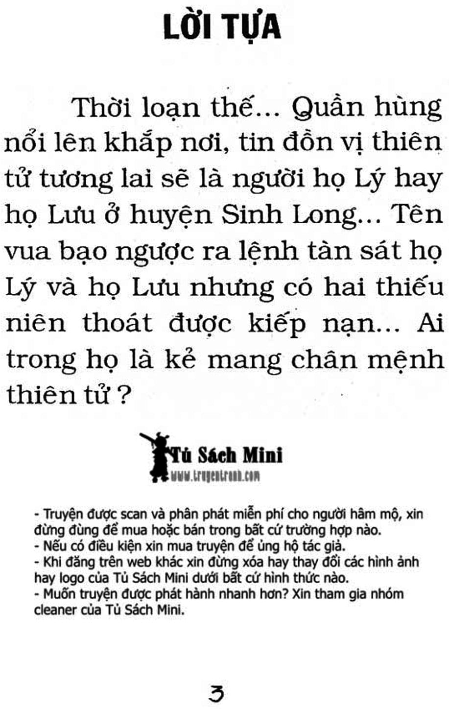 Truyện Tranh Cậu Bé Đế Vương trang 5