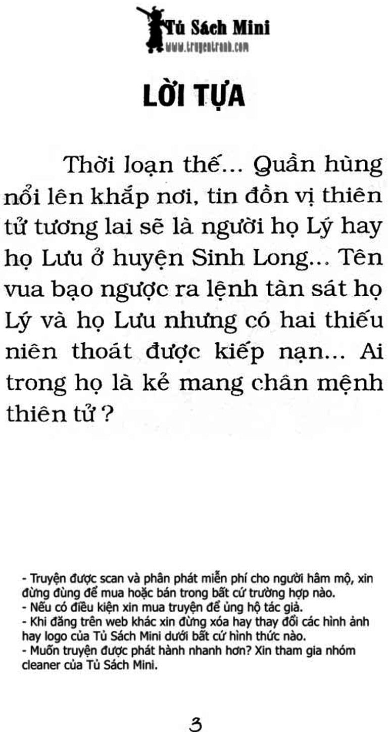 Truyện Tranh Cậu Bé Đế Vương trang 5