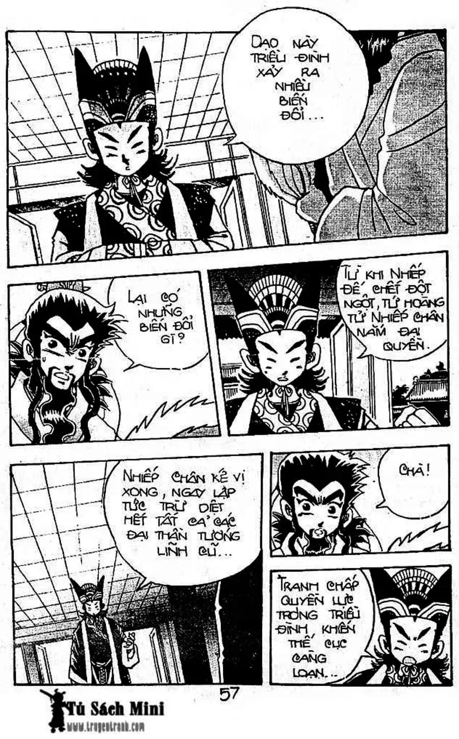 Truyện Tranh Cậu Bé Đế Vương trang 5