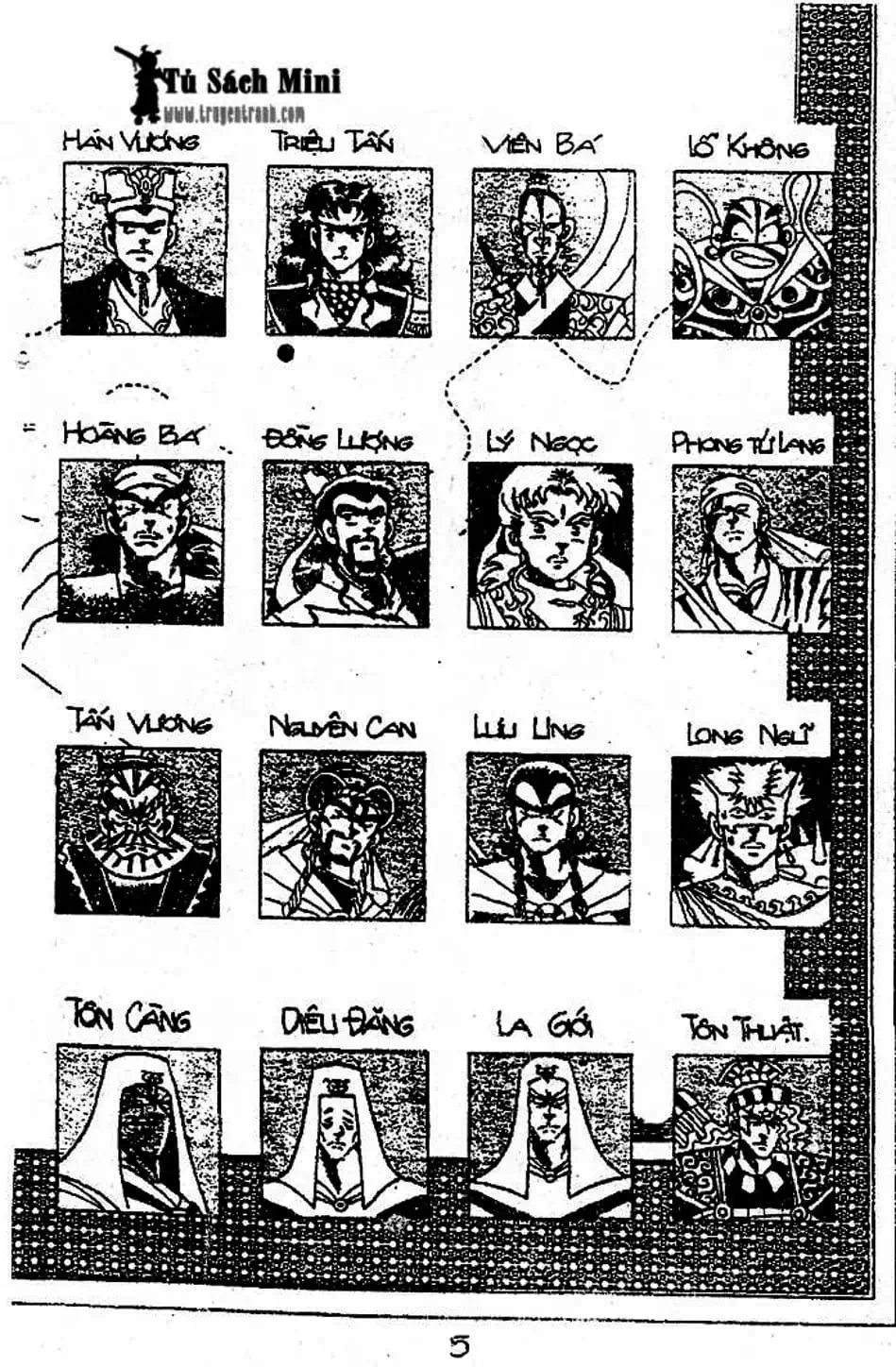 Truyện Tranh Cậu Bé Đế Vương trang 5