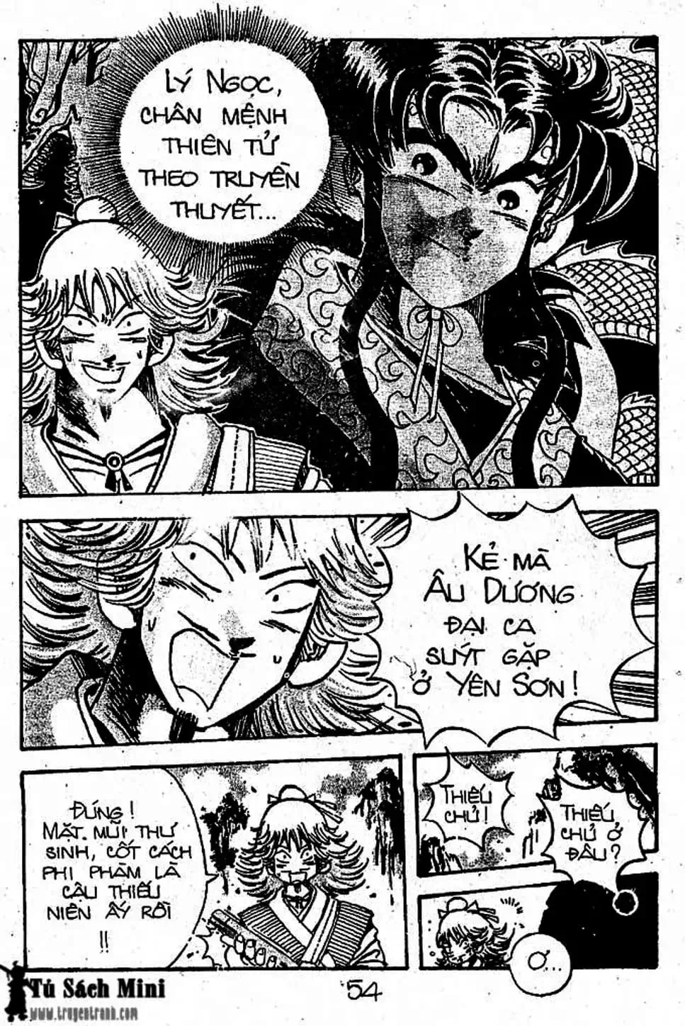Truyện Tranh Cậu Bé Đế Vương trang 5