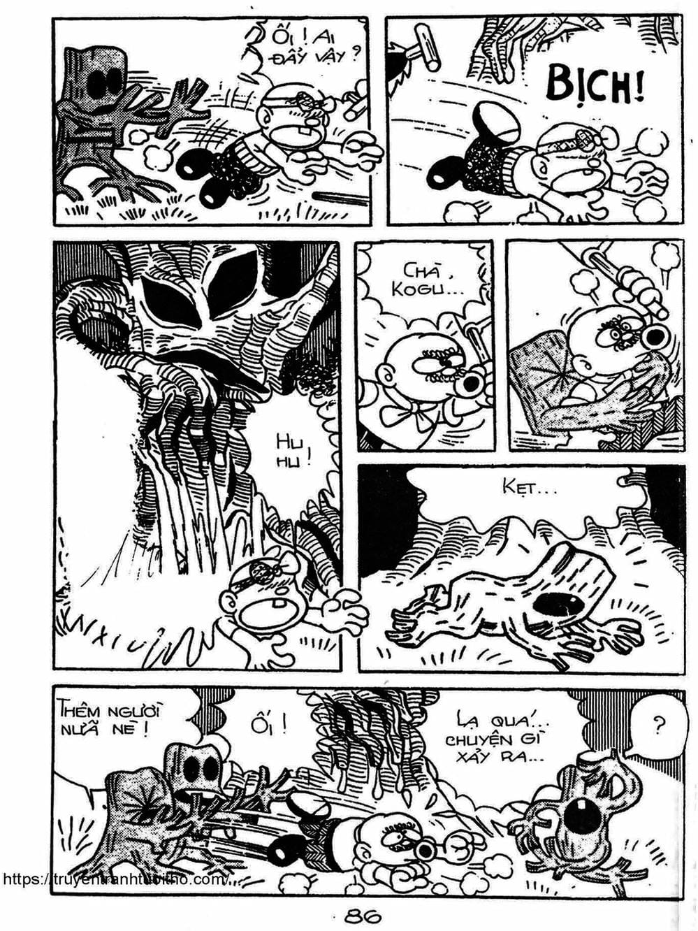 Truyện Tranh Cậu Bé Ngoài Hành Tinh - Kaibutsu Kun trang 4