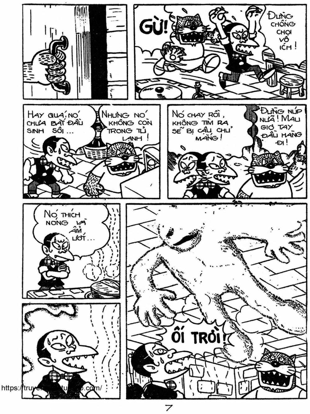 Truyện Tranh Cậu Bé Ngoài Hành Tinh - Kaibutsu Kun trang 4