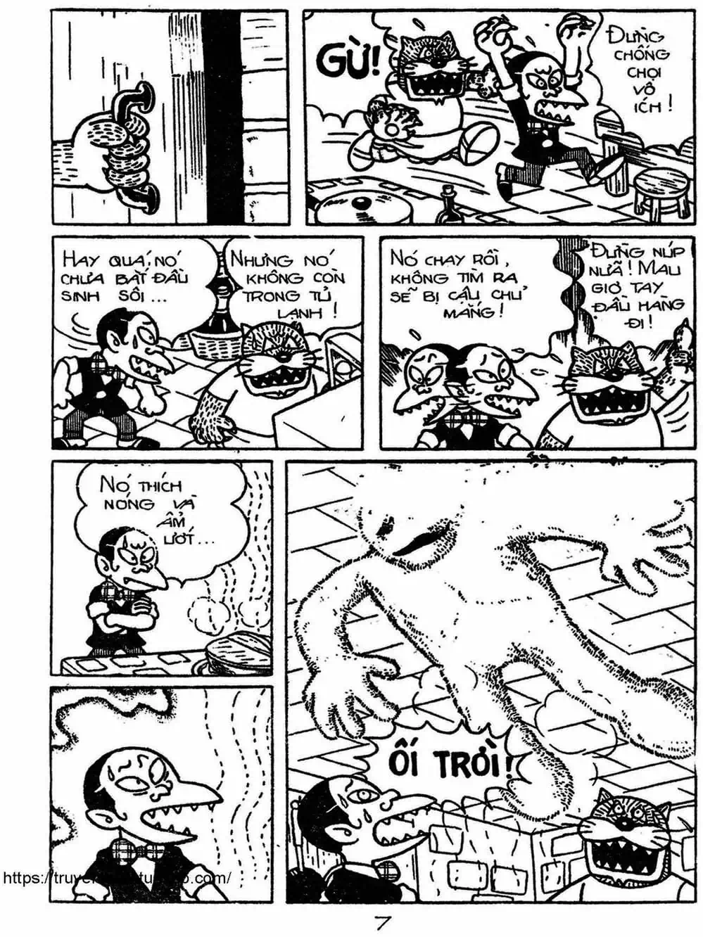 Truyện Tranh Cậu Bé Ngoài Hành Tinh - Kaibutsu Kun trang 4