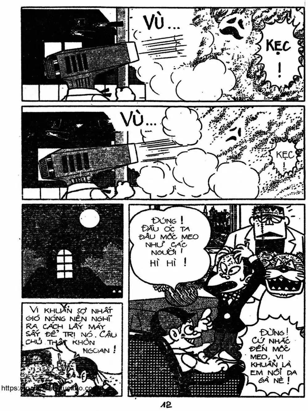 Truyện Tranh Cậu Bé Ngoài Hành Tinh - Kaibutsu Kun trang 4