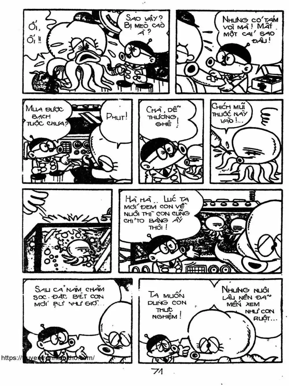 Truyện Tranh Cậu Bé Ngoài Hành Tinh - Kaibutsu Kun trang 4