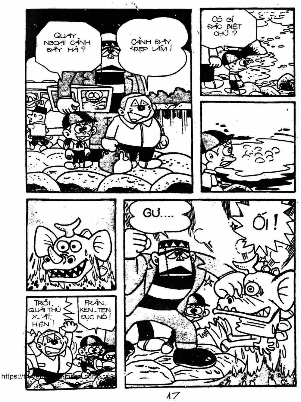 Truyện Tranh Cậu Bé Ngoài Hành Tinh - Kaibutsu Kun trang 4