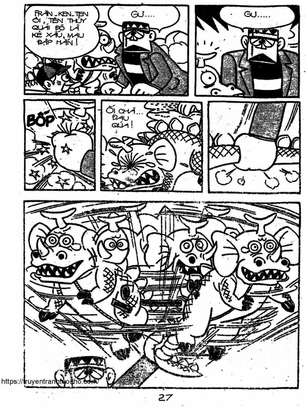 Truyện Tranh Cậu Bé Ngoài Hành Tinh - Kaibutsu Kun trang 4