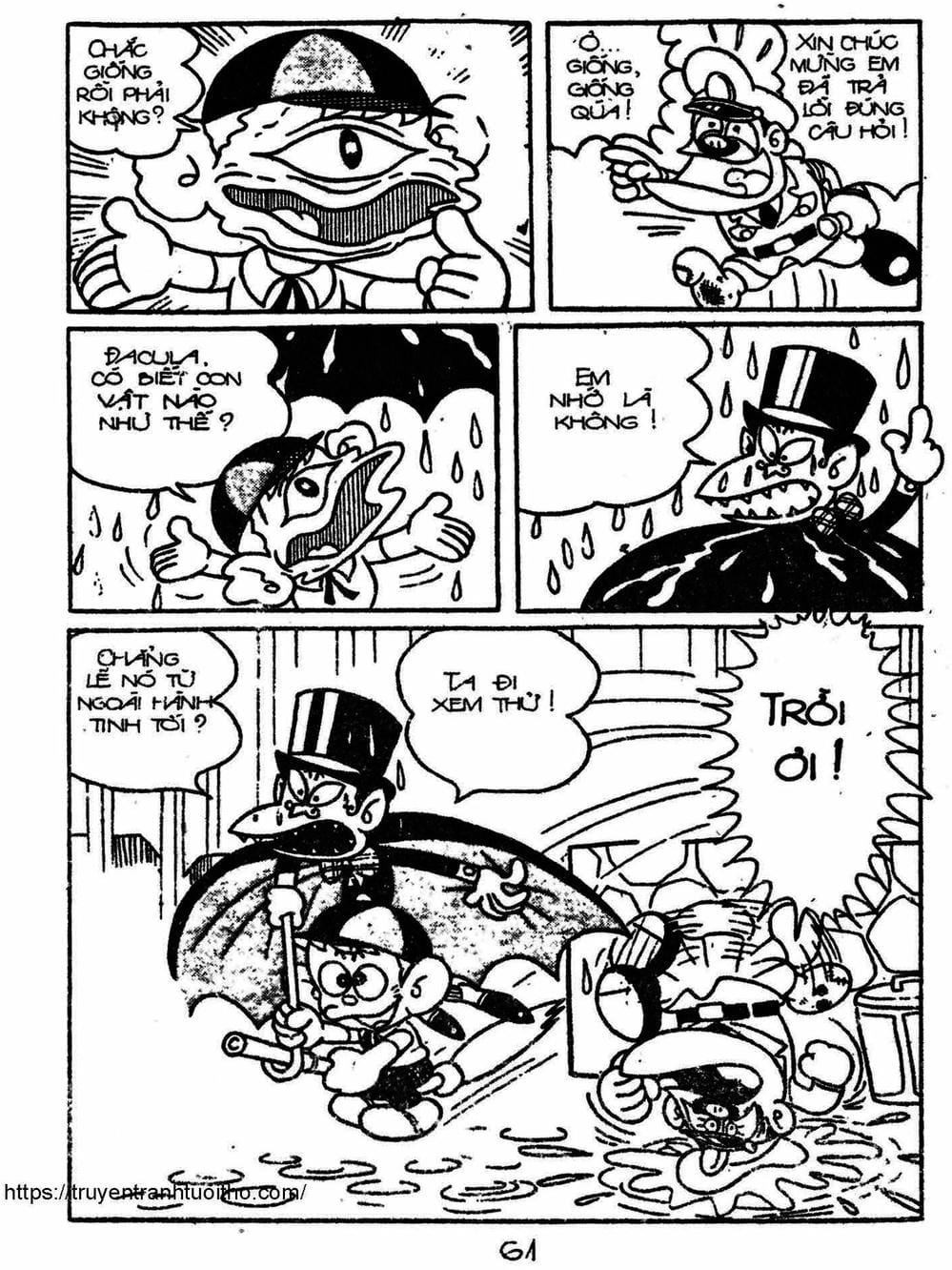 Truyện Tranh Cậu Bé Ngoài Hành Tinh - Kaibutsu Kun trang 4