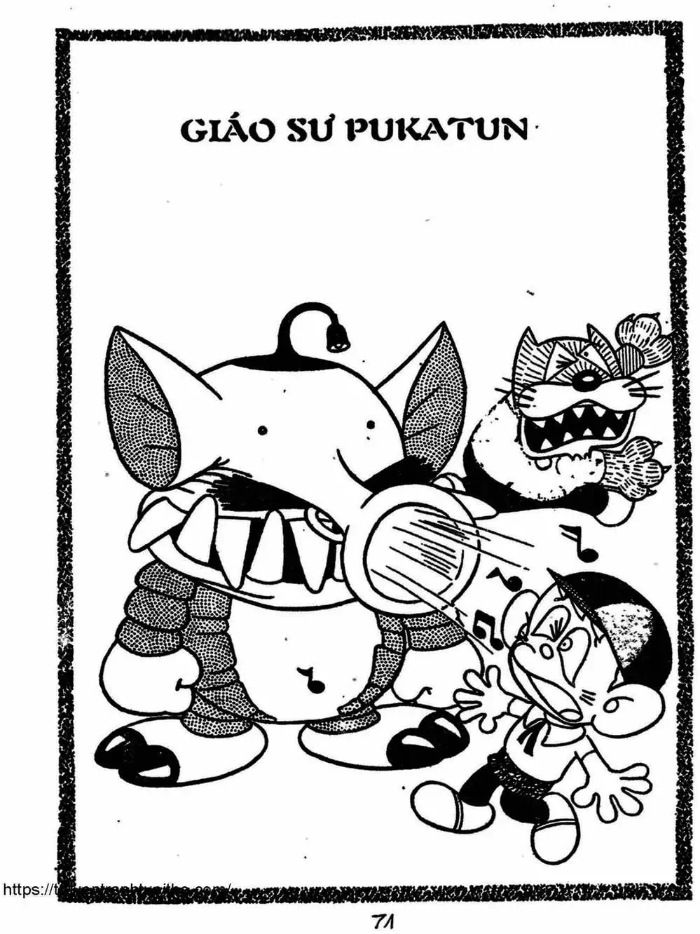 Truyện Tranh Cậu Bé Ngoài Hành Tinh - Kaibutsu Kun trang 4