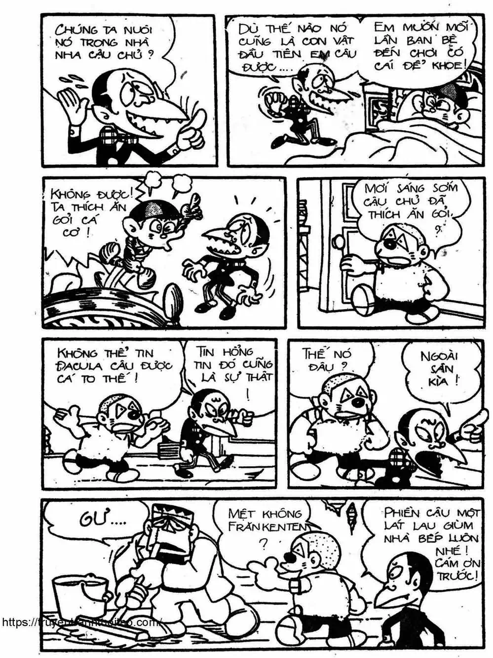 Truyện Tranh Cậu Bé Ngoài Hành Tinh - Kaibutsu Kun trang 4