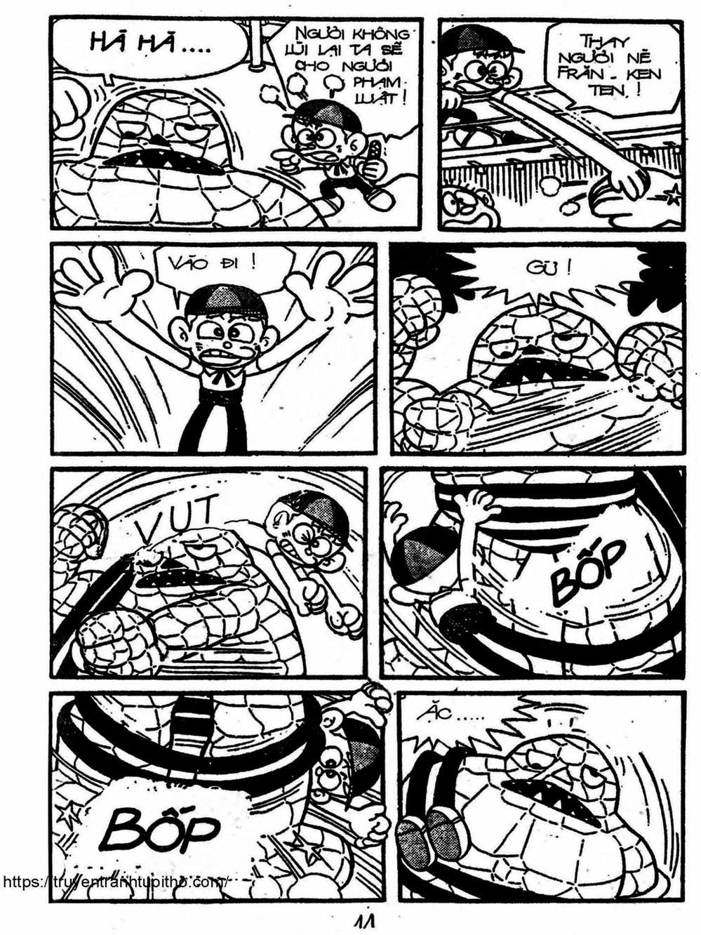 Truyện Tranh Cậu Bé Ngoài Hành Tinh - Kaibutsu Kun trang 4
