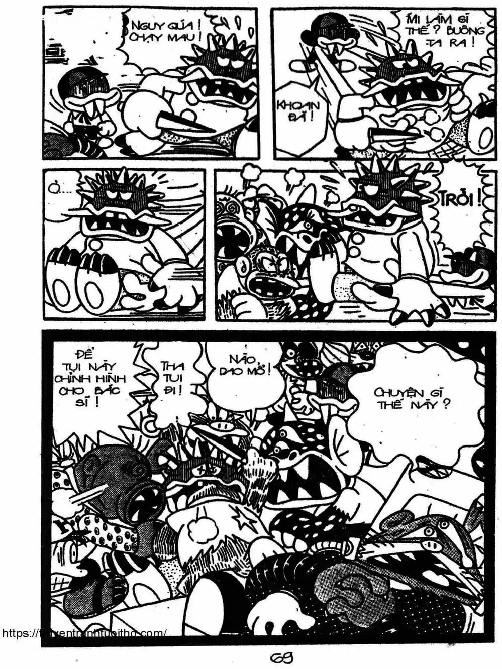 Truyện Tranh Cậu Bé Ngoài Hành Tinh - Kaibutsu Kun trang 4