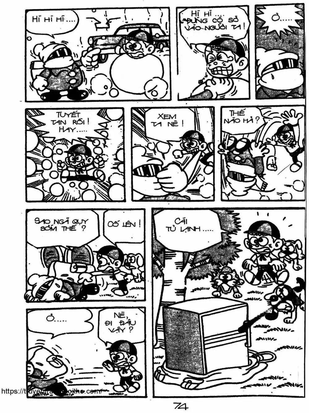 Truyện Tranh Cậu Bé Ngoài Hành Tinh - Kaibutsu Kun trang 4