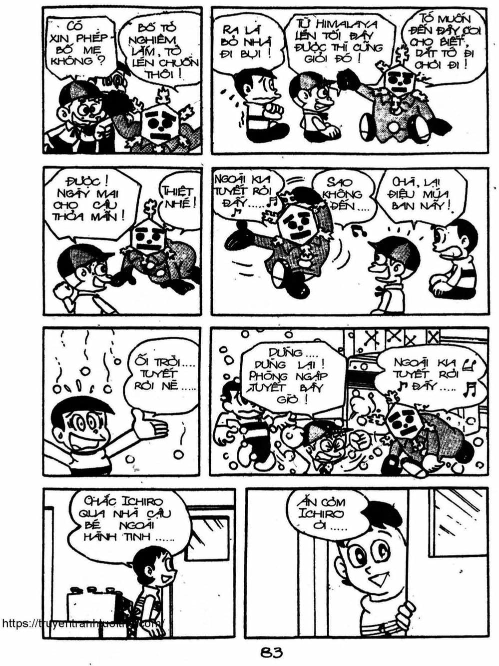 Truyện Tranh Cậu Bé Ngoài Hành Tinh - Kaibutsu Kun trang 4