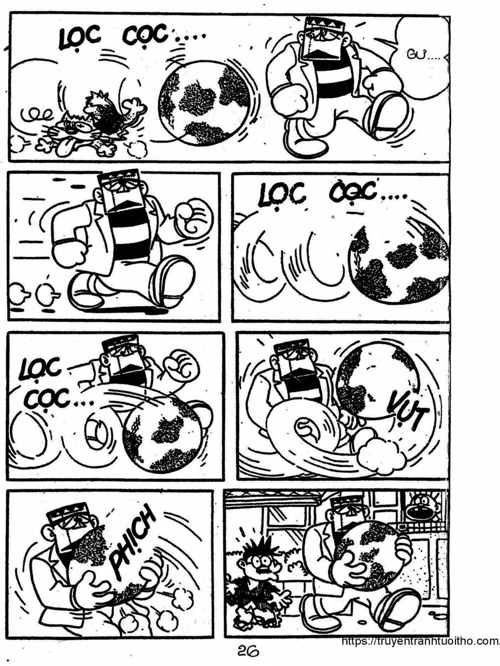 Truyện Tranh Cậu Bé Ngoài Hành Tinh - Kaibutsu Kun trang 4