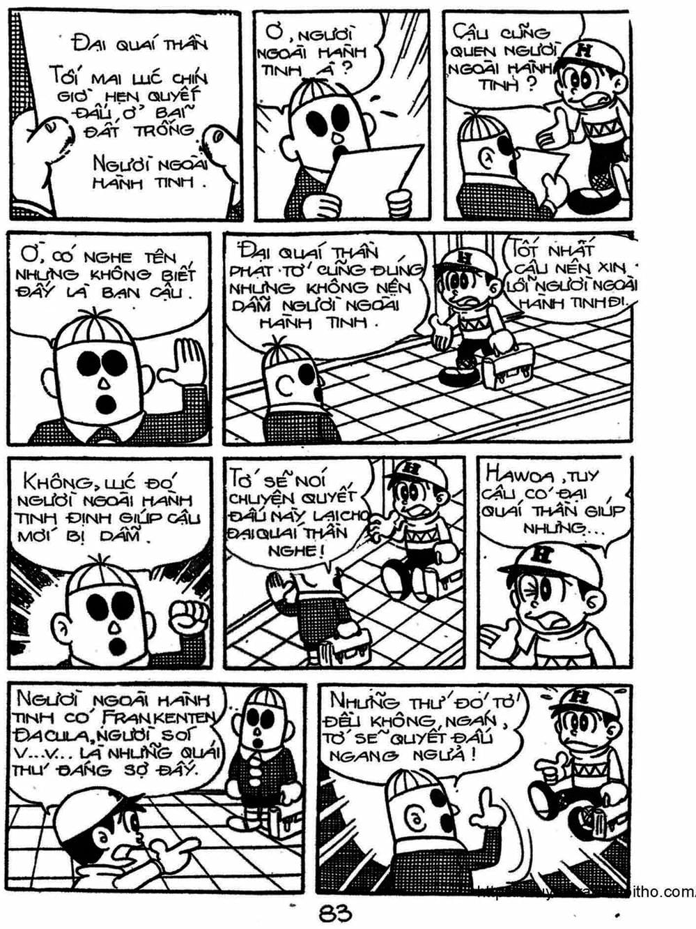 Truyện Tranh Cậu Bé Ngoài Hành Tinh - Kaibutsu Kun trang 4