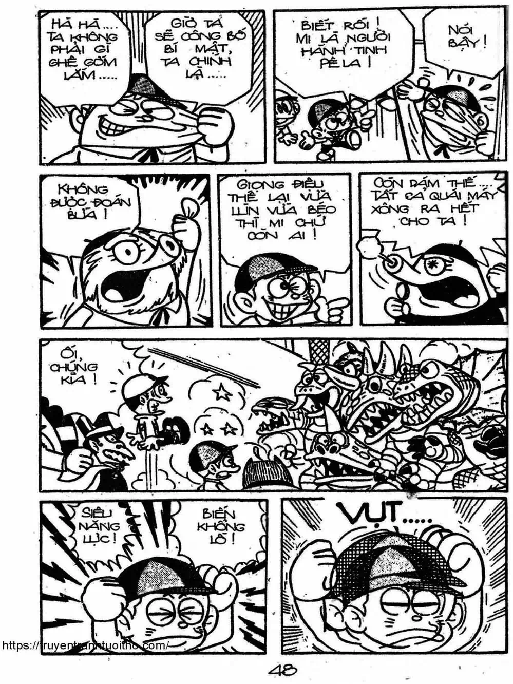 Truyện Tranh Cậu Bé Ngoài Hành Tinh - Kaibutsu Kun trang 4