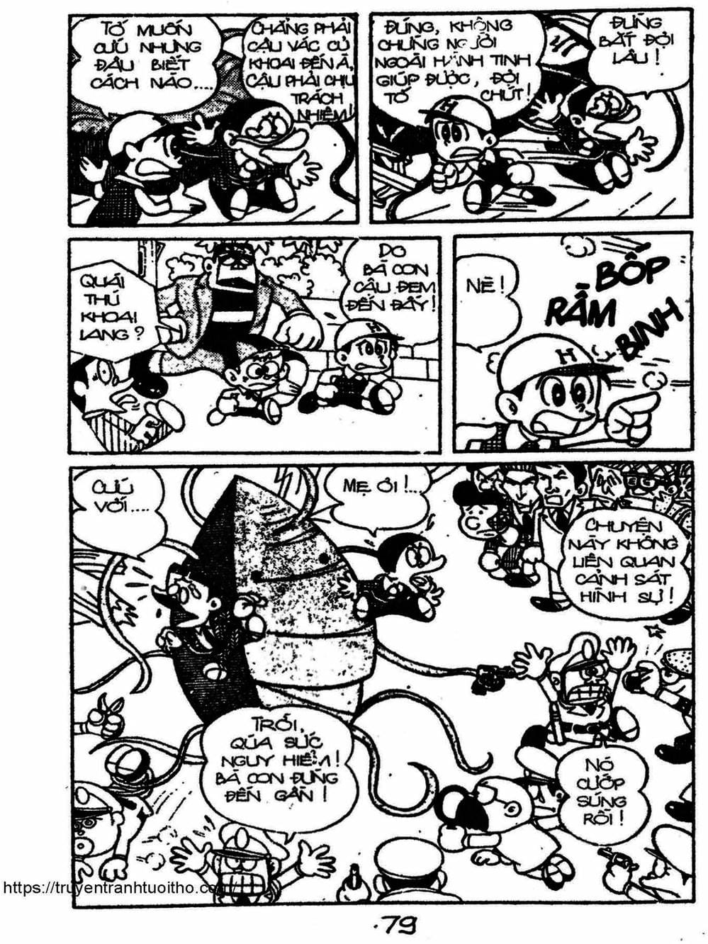 Truyện Tranh Cậu Bé Ngoài Hành Tinh - Kaibutsu Kun trang 4