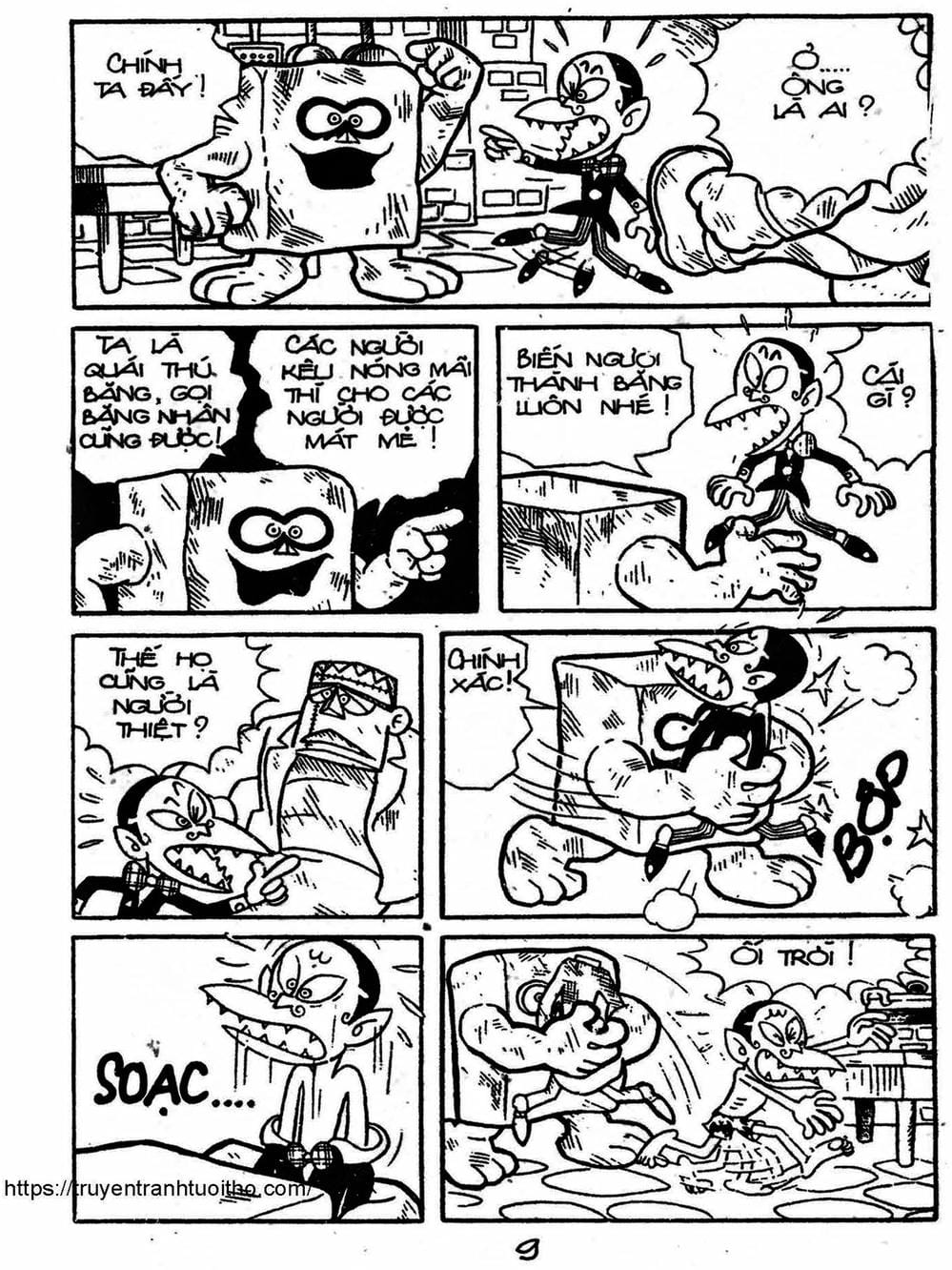 Truyện Tranh Cậu Bé Ngoài Hành Tinh - Kaibutsu Kun trang 4