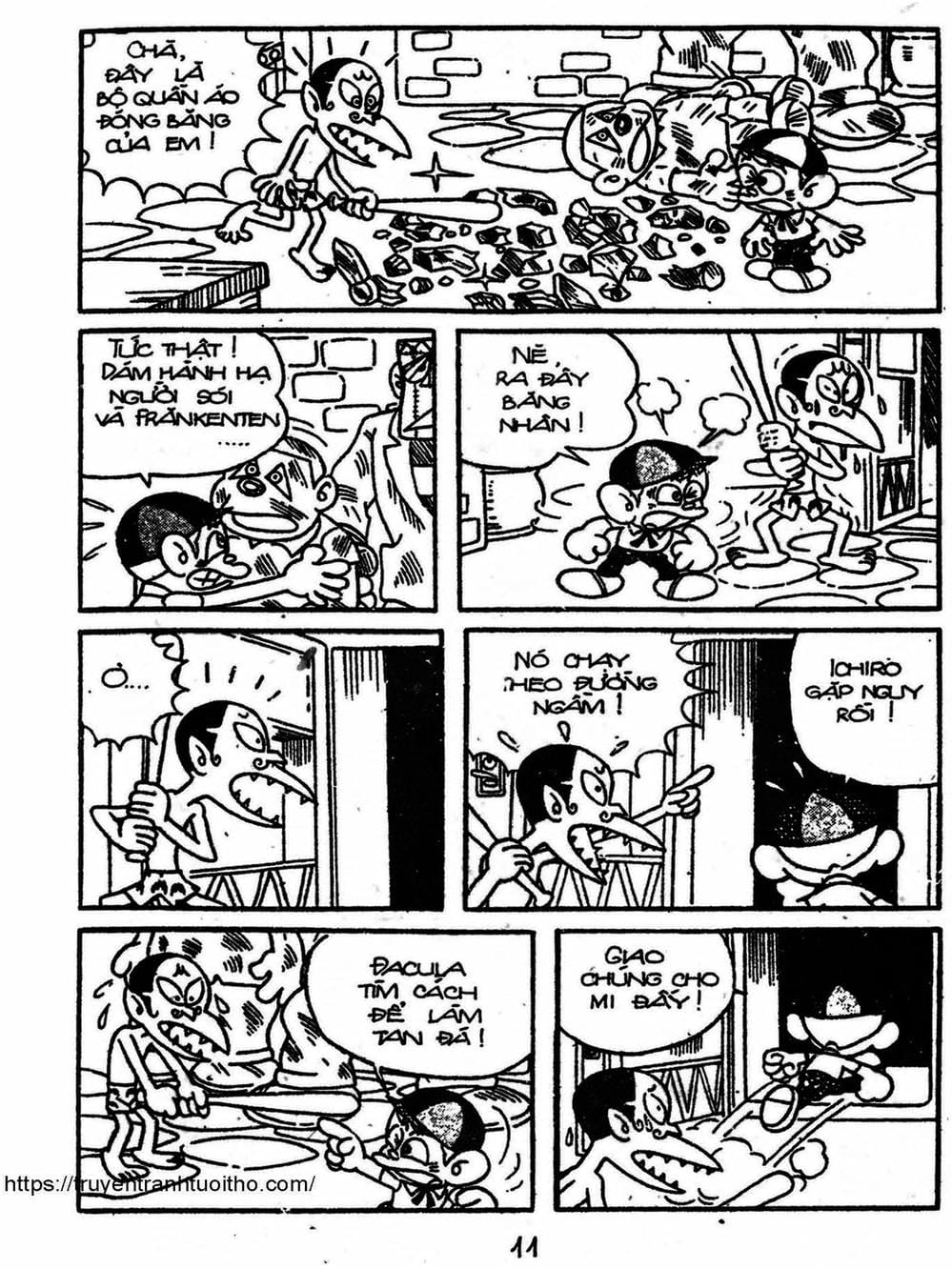 Truyện Tranh Cậu Bé Ngoài Hành Tinh - Kaibutsu Kun trang 4