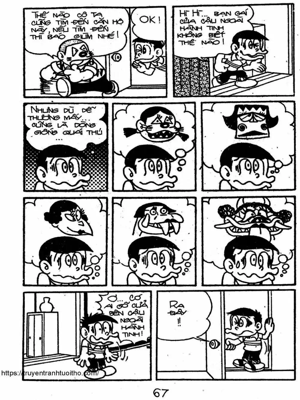 Truyện Tranh Cậu Bé Ngoài Hành Tinh - Kaibutsu Kun trang 4