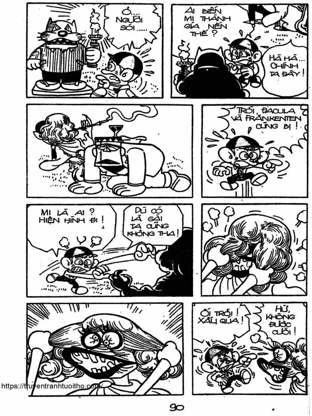 Truyện Tranh Cậu Bé Ngoài Hành Tinh - Kaibutsu Kun trang 4