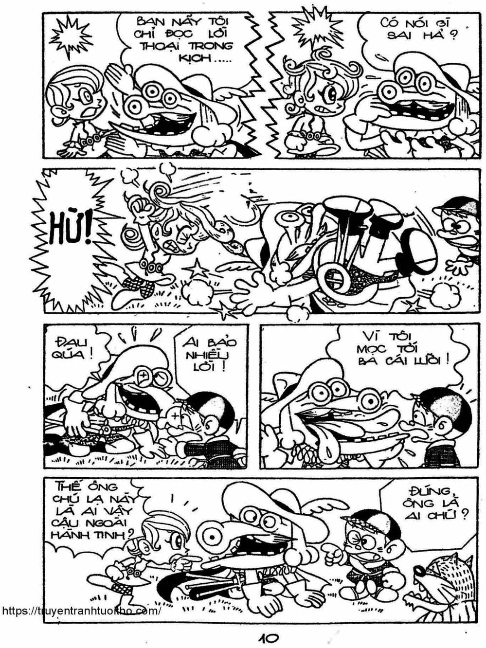 Truyện Tranh Cậu Bé Ngoài Hành Tinh - Kaibutsu Kun trang 4