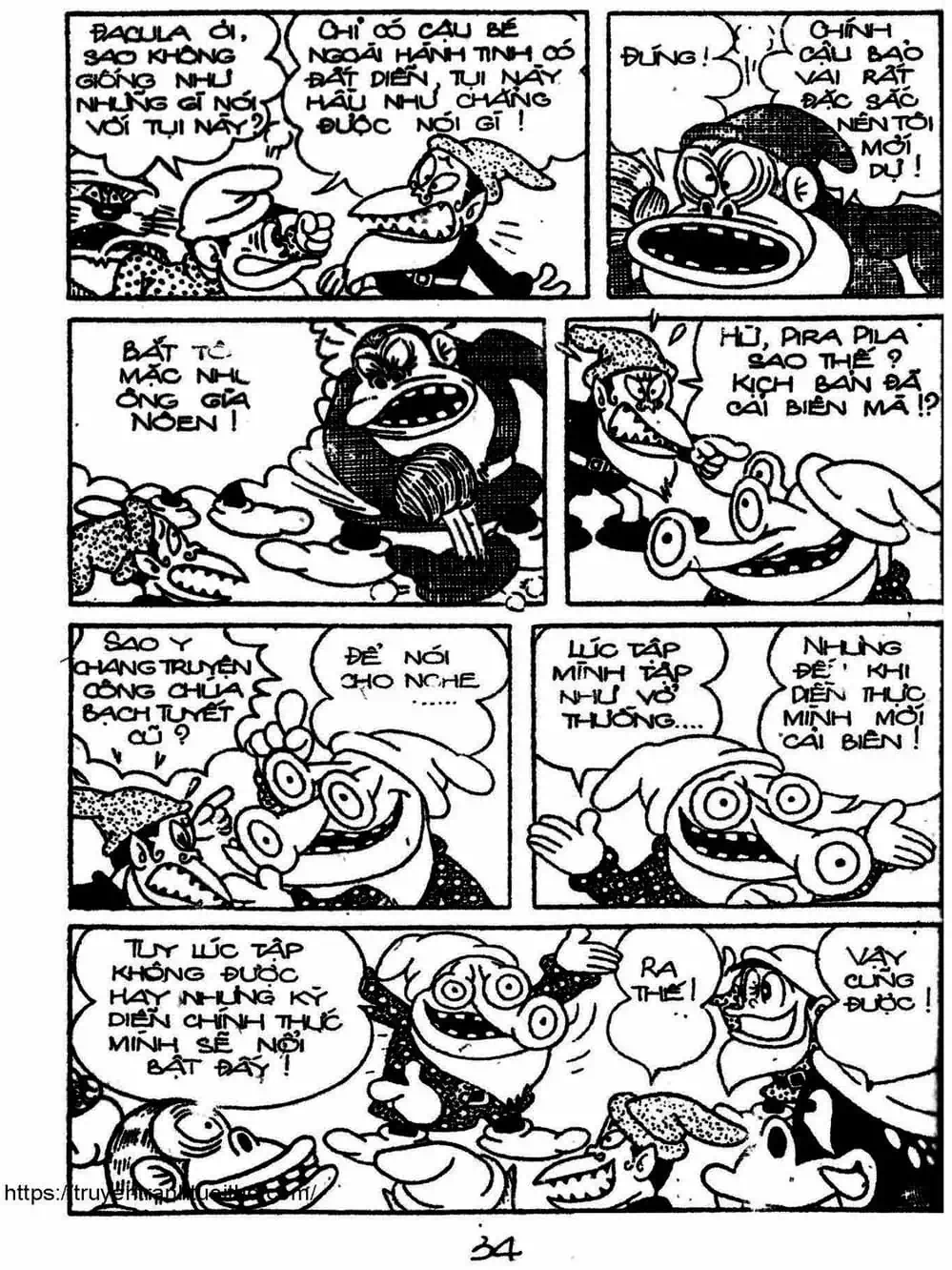 Truyện Tranh Cậu Bé Ngoài Hành Tinh - Kaibutsu Kun trang 4