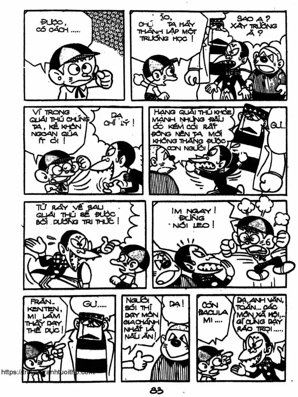 Truyện Tranh Cậu Bé Ngoài Hành Tinh - Kaibutsu Kun trang 4