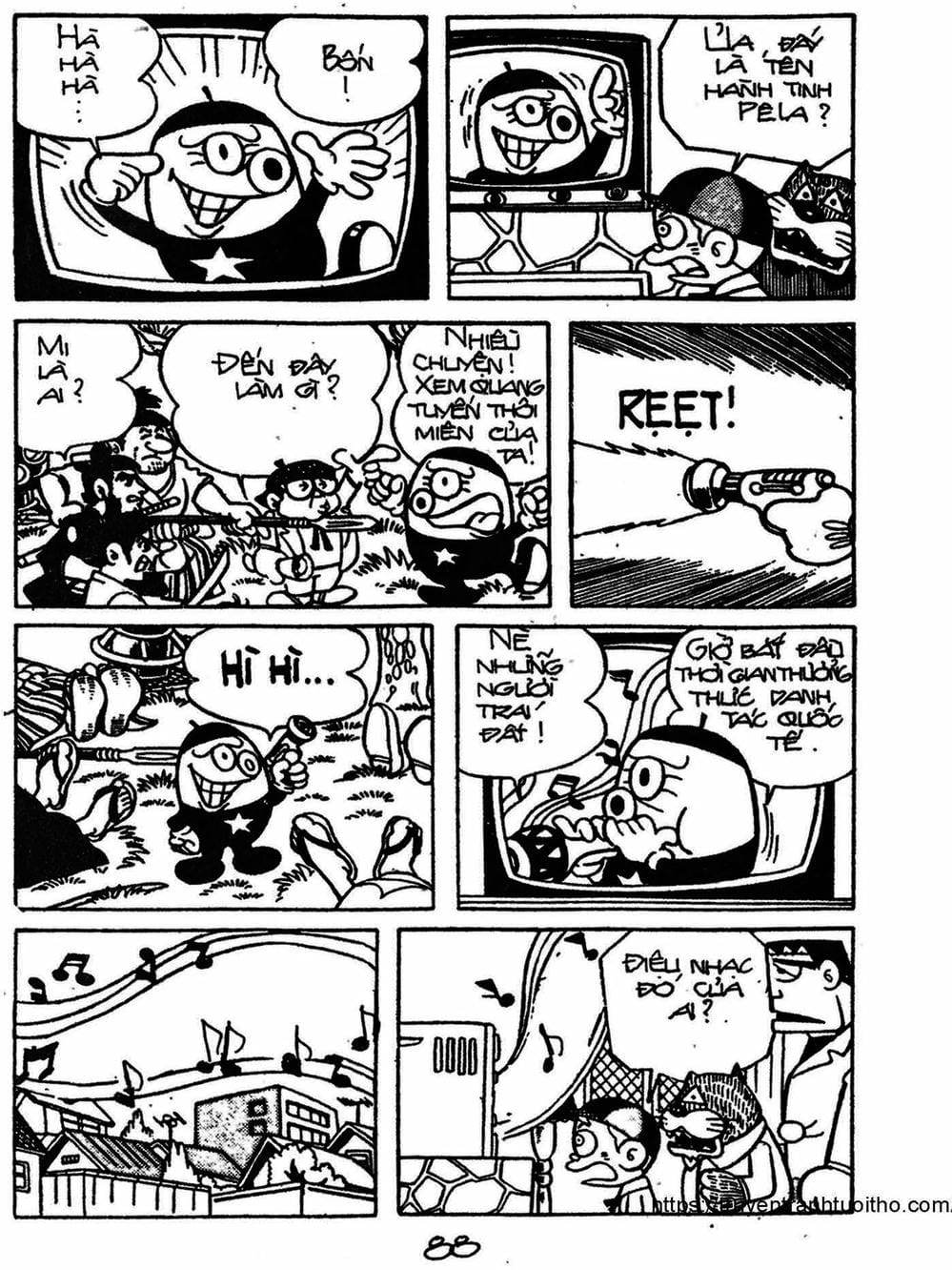 Truyện Tranh Cậu Bé Ngoài Hành Tinh - Kaibutsu Kun trang 4