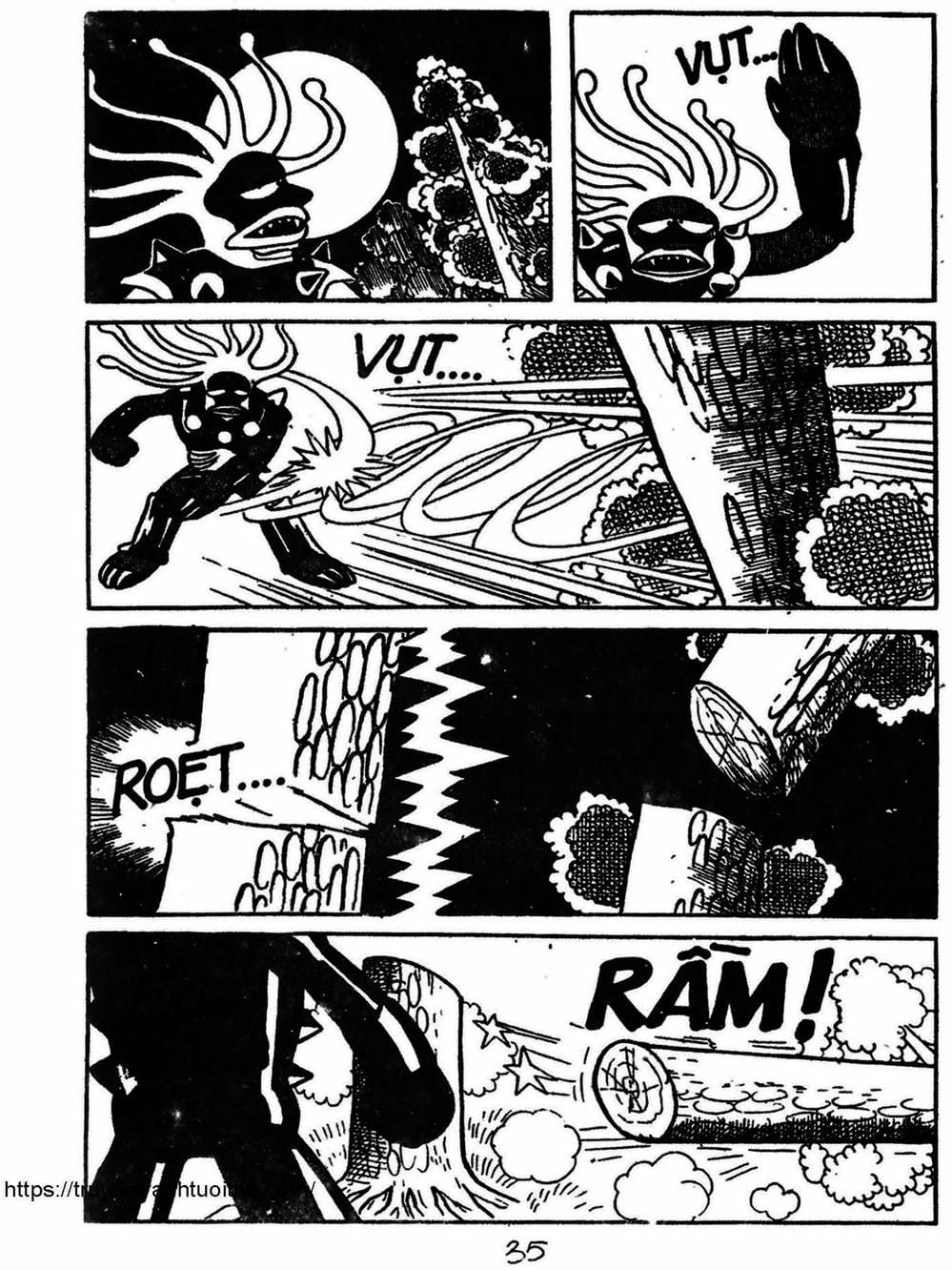 Truyện Tranh Cậu Bé Ngoài Hành Tinh - Kaibutsu Kun trang 4