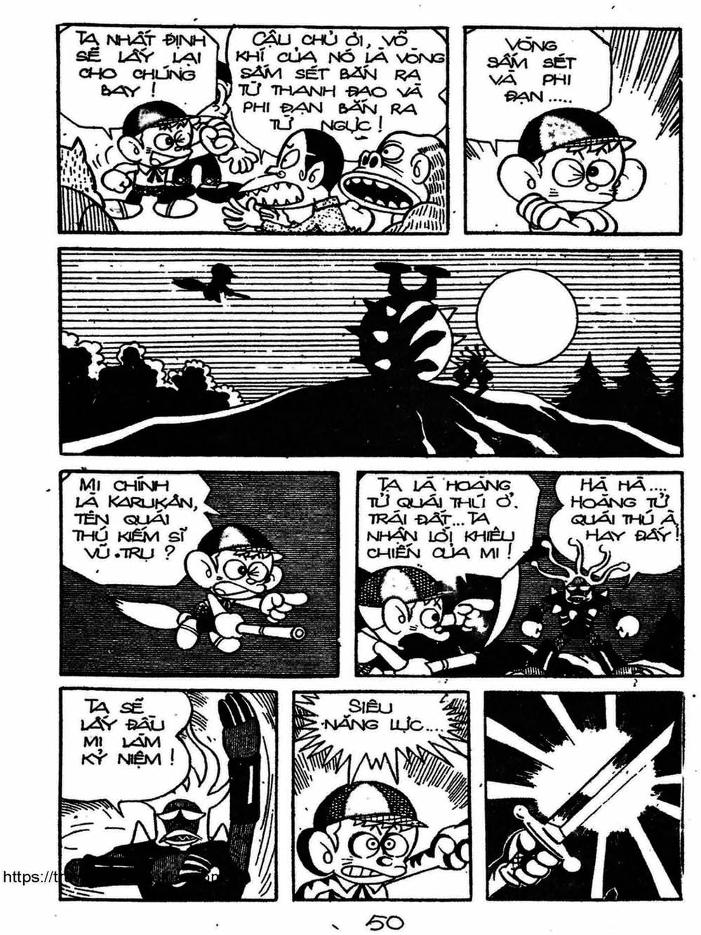 Truyện Tranh Cậu Bé Ngoài Hành Tinh - Kaibutsu Kun trang 4
