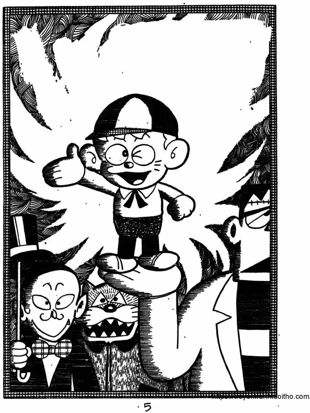 Truyện Tranh Cậu Bé Ngoài Hành Tinh - Kaibutsu Kun trang 4