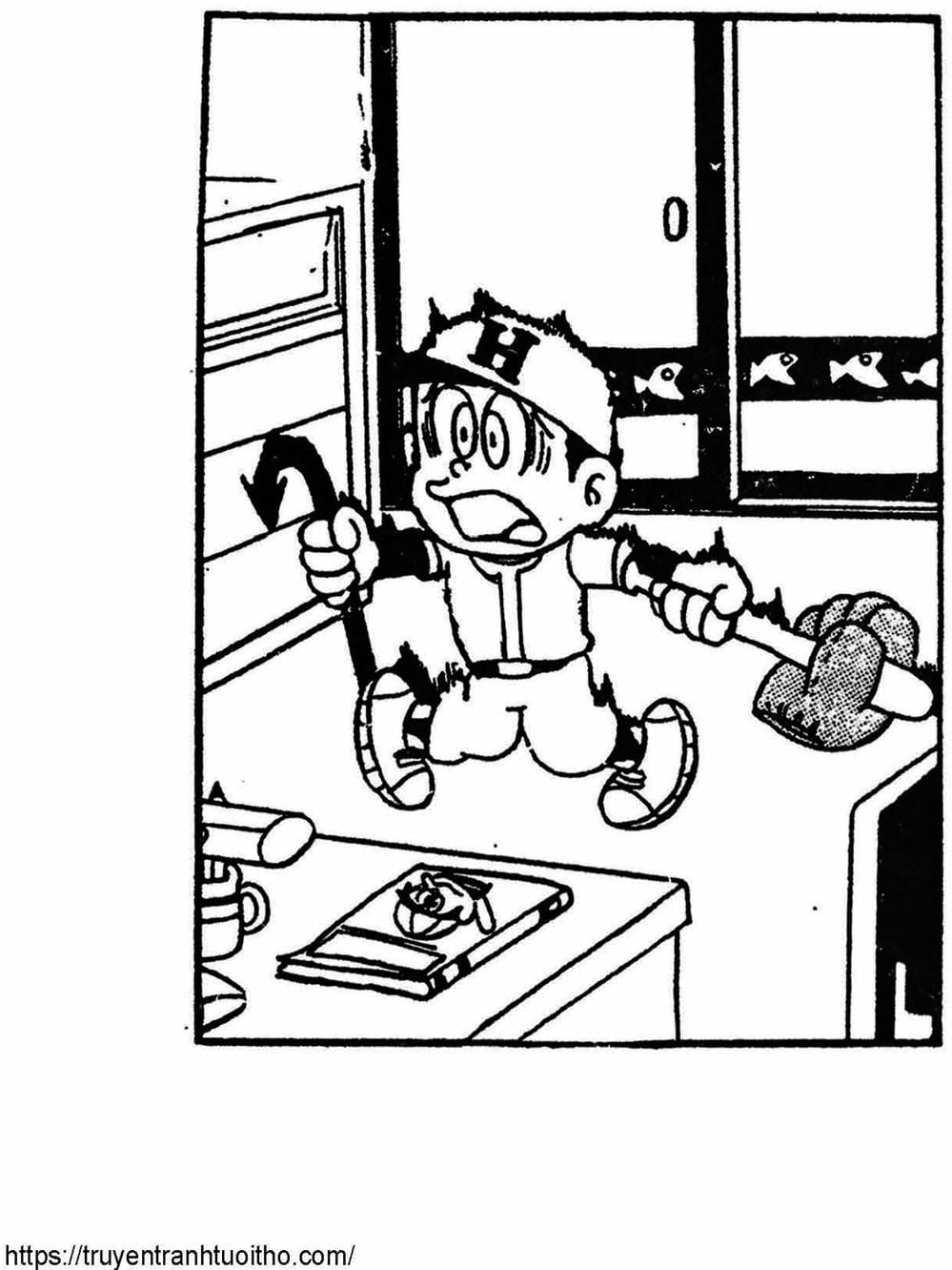 Truyện Tranh Cậu Bé Ngoài Hành Tinh - Kaibutsu Kun trang 4