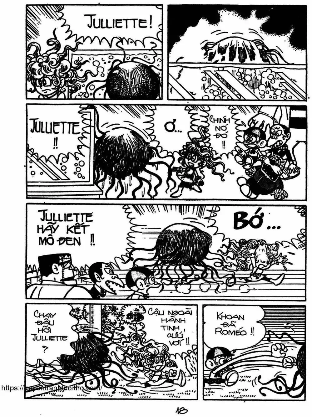 Truyện Tranh Cậu Bé Ngoài Hành Tinh - Kaibutsu Kun trang 4