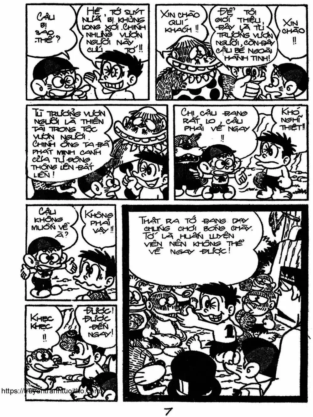 Truyện Tranh Cậu Bé Ngoài Hành Tinh - Kaibutsu Kun trang 4