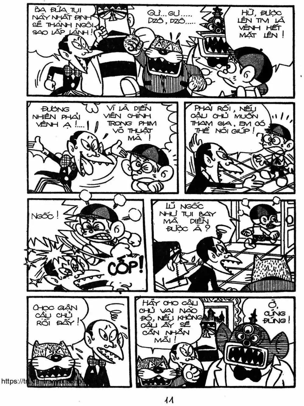 Truyện Tranh Cậu Bé Ngoài Hành Tinh - Kaibutsu Kun trang 4